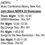 stano schedule-Nerfa